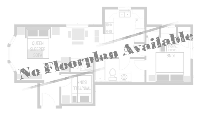 3-bedroom Vacation Rental floor plan
