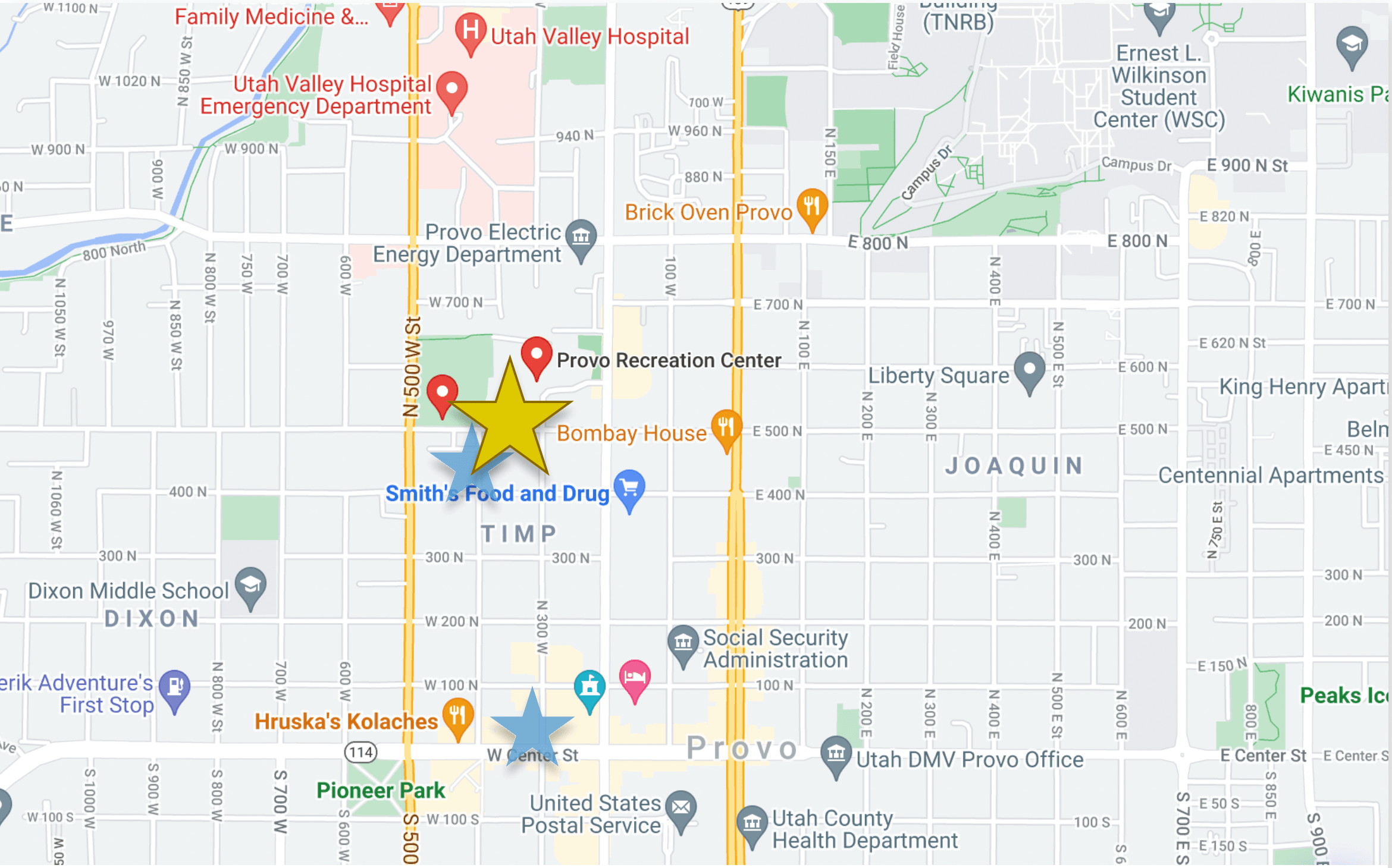 Aspenwood Manor Location